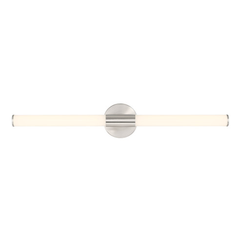 Connor 30'' Mini Tube LED Cylinder Vanity Light in Satin Nickel (128|8-9999-30-SN)