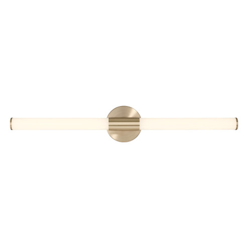 Connor 30'' Mini Tube LED Cylinder Vanity Light in Brass (128|8-9999-30-BR)