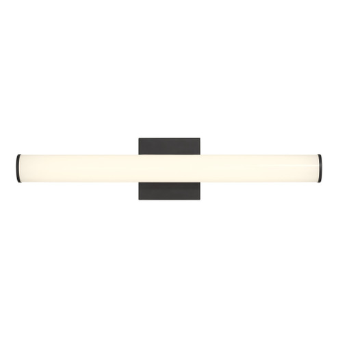 Colt 24'' Contemporary LED Cylinder Vanity Light in Black (128|8-8888-24-BK)