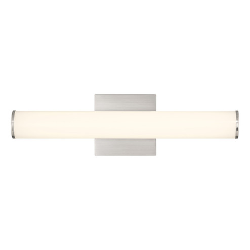 Colt 18'' Contemporary LED Cylinder Vanity Light in Satin Nickel (128|8-8888-18-SN)