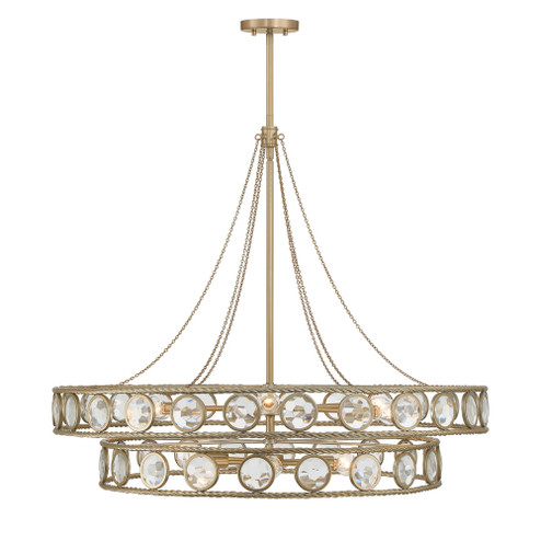 Cologne 12-Light Pendant in Opulent Gold (128|7-9381-12-338)