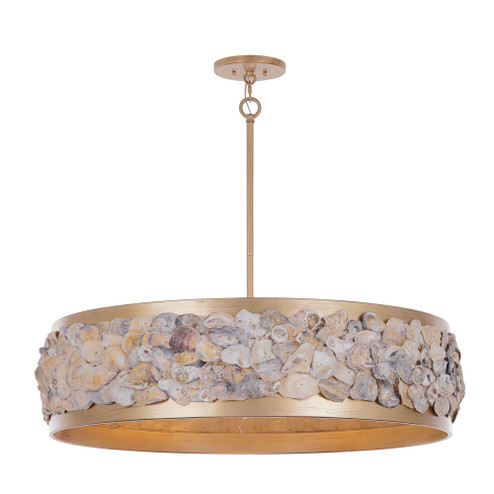 Leanne 6-Light Pendant in Chandon by Breegan Jane (128|7-8400-6-342)