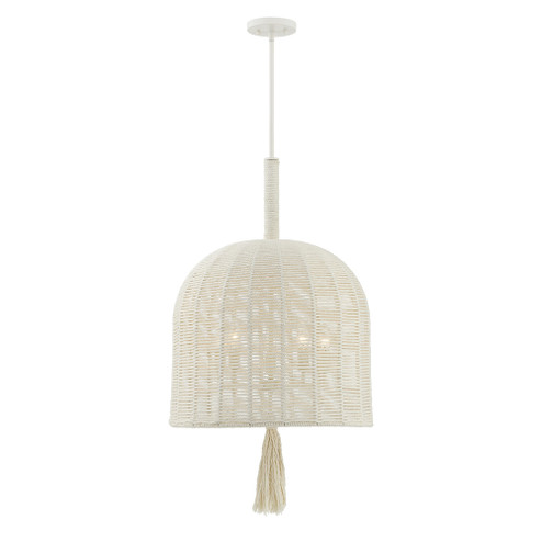 Lunara 5-Light Pendant in Cotton by Breegan Jane (128|7-3401-5-341)