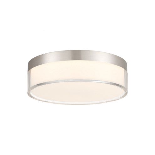 Clarion 7'' 5CCT LED Acrylic Ceiling Light in Satin Nickel (128|6-4444-7-SN)