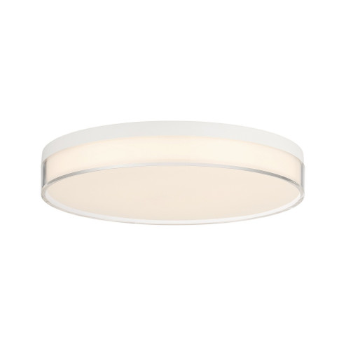 Clarion 13'' 5CCT LED Acrylic Ceiling Light in White (128|6-4444-13-WH)