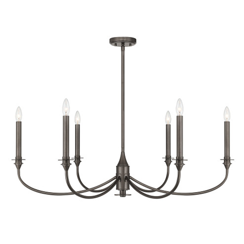 Coventry 6-Light Chandelier in Mediterranean Bronze (128|1-1500-6-15)