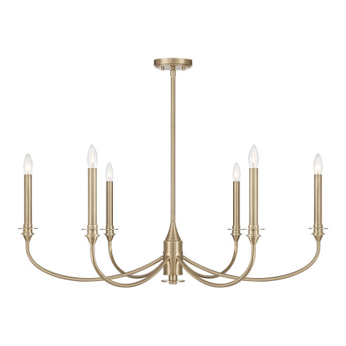 Coventry 6-Light Chandelier in Noble Brass (128|1-1500-6-127)