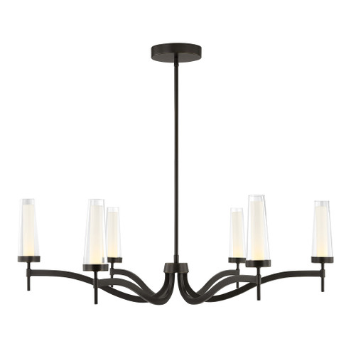 Butler 6-Light Chandelier in Mediterranean Bronze (128|1-1464-6-15)