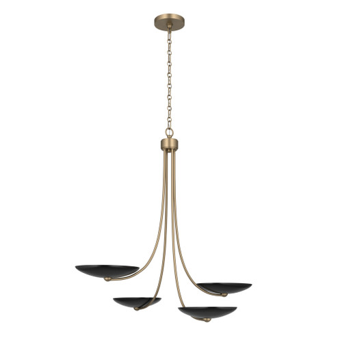 Chandelier 4Lt (2|52855CPZBK)