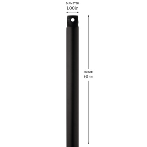 60 Inch Ceiling Fan Downrod (2|C2608-SNB)