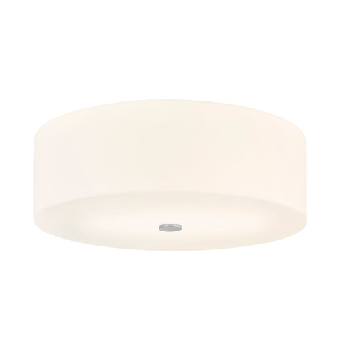 Classic 24'' 5-Light Acrylic Flush-Mount (254|ACR-9732-OPAL-NCKL)