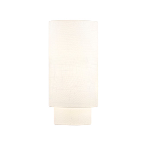 Classic 13'' ADA Tall Tier Fabric Wall Sconce (254|FAB-5772-WHTE)