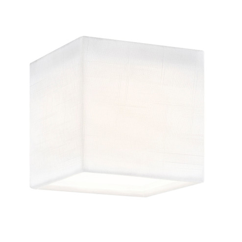 Marco 4'' LED Cube Fabric Flush-Mount (254|FAB-5669-WHTE)