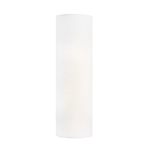 Classic 17'' ADA Large Tube Fabric Wall Sconce (254|FAB-5405-WHTE)