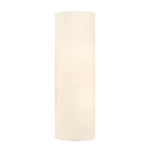 Classic 17'' ADA Large Tube Fabric Wall Sconce (254|FAB-5405-CREM)