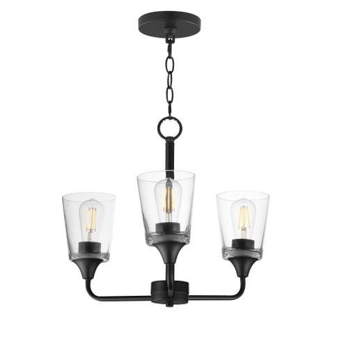 Hudson-Single-Tier Chandelier (19|12873CLBK)