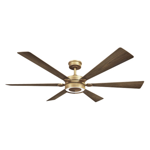 Brenix 60'' 5CCT LED Smart Ceiling Fan (39|F773L-HBR/DO)