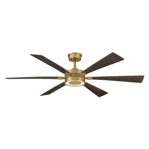 Brenix 60'' 5CCT LED Smart Ceiling Fan (39|F773L-HBR/DO)