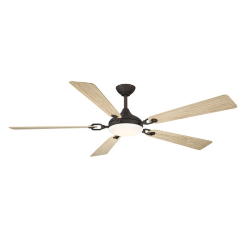 Cadena 65'' 5CCT LED Smart Ceiling Fan (39|F783L-DB/WTO)