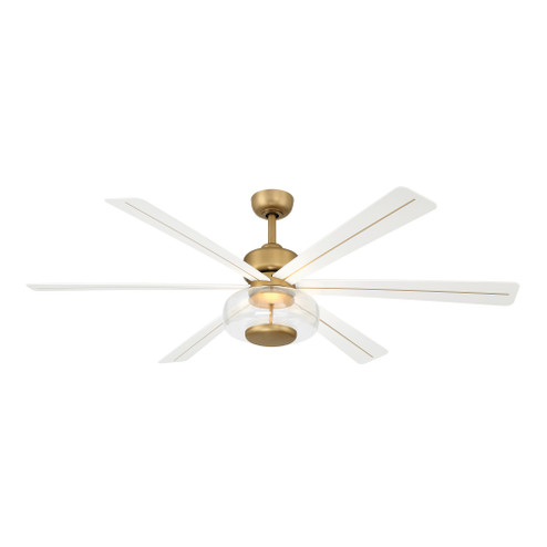 Ligero 60'' 5CCT LED Smart Ceiling Fan (39|F769L-HBR/ALW)