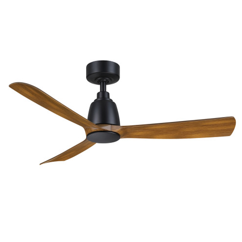 Kute 44 inch Indoor/Outdoor Smart Ceiling Fan - Black with Koa Blade (90|FPD8547BLK)