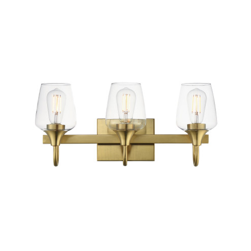 Goblet 3-Light Wall sconce (19|26133CLNAB)