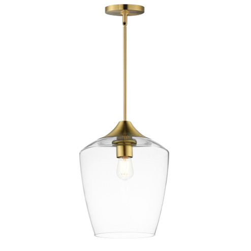 Goblet 12'' Single Pendant (19|26137CLNAB)