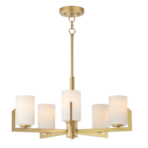Dart 5-Light Chandelier (19|21286SWNAB)