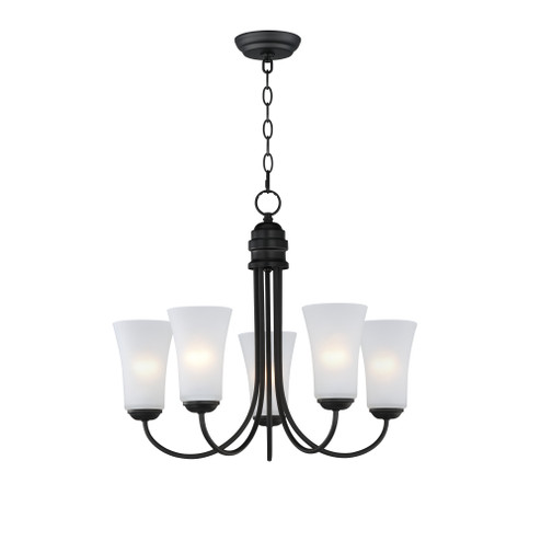 Logan 5-Light Chandelier (19|10045FTBK)