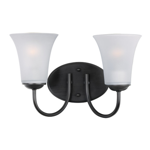Logan 2-Light Bath Vanity (19|10052FTBK)