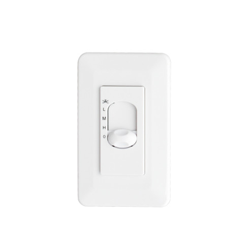 AC Fan Wall Control - Fan Speed Only (19|FCT88805WT)