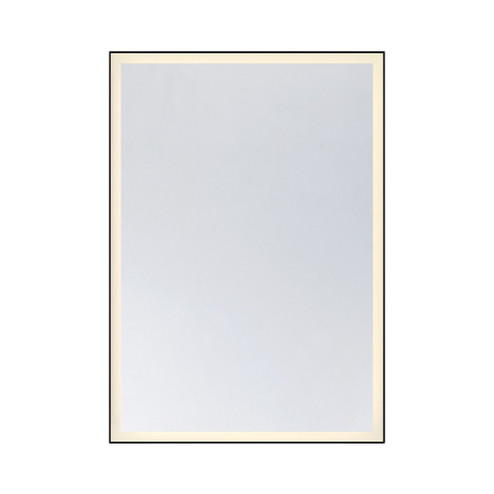 Paulding LED Rectangle Frontlit Mirror with Black Frame (128|2-1237-42X60)