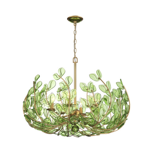 Bridget 28.5'' Soft Gold Chandelier (205|BGT-338-SG-GR)