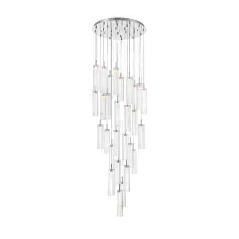 Addis 26'' Integrated LED Multi-Light Polished Chrome Pendant (205|ADD-415-CH-CL)