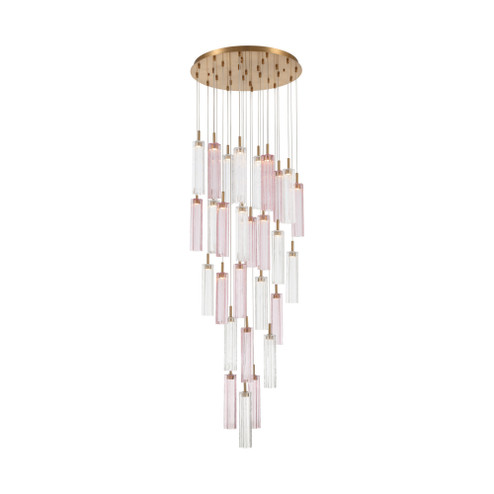 Addis 26'' Integrated LED Multi-Light Aged Brass Pendant (205|ADD-415-AG-SP)