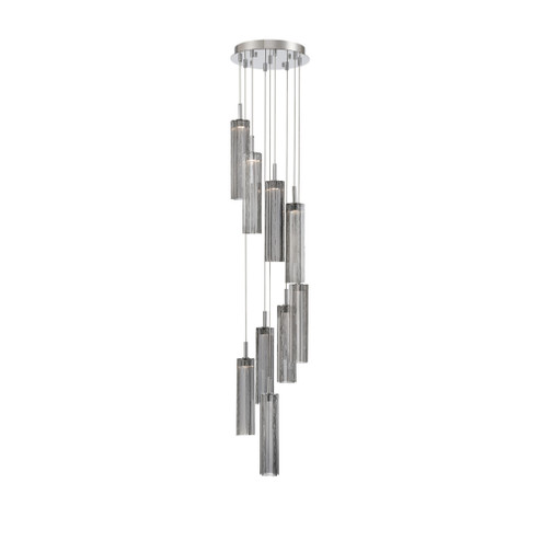 Addis 12'' Integrated LED Multi-Light Polished Chrome Pendant (205|ADD-405-CH-SM)