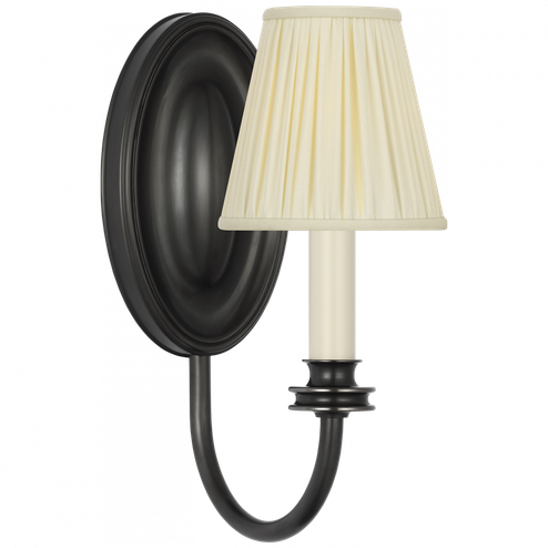 Astoria 12'' Single Sconce (279|MF 2330BZ-SP)