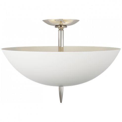 Orsini 16'' Semi-Flush Mount (279|ARN 4240PN-PW)