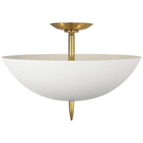 Orsini 16'' Semi-Flush Mount (279|ARN 4240HAB-PW)