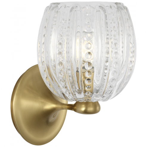 Lazari Single Bath Sconce (279|ARN 2465HAB-CG)