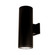 Tube Architectural 6'' LED Up and Down Wall Light (1357|DS-WD0644-F930B-BK)
