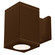 Cube Architectural 5'' LED Up and Down Wall Light (1357|DC-WD0534-F930A-BZ)