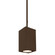 Cube Architectural 6'' LED Pendant (1357|DC-PD0622-S827-BZ)