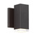 BLOCK 1LGT 6IN OUTDOOR SCONCE 3000K (1357|WS-W61806-BZ)
