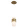BANDED 9IN MINI PENDANT 3000K (1357|PD-68909-AB)