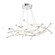 DIVERGENCE 44IN PENDANT 3000K CH (1357|PD-60944-CH)