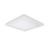 SQUARE FLUSH MOUNT 5IN SQ 120V (1357|FM-05SQ-930-WT)