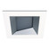OCULARC 3.5 SQ WALL WASH TRIM (1357|R3CSWT-WT)