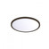 ROUND FLUSH MOUNT 11IN RND 3000K 120V (1357|FM-11RN-930-BZ)