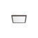 SQUARE FLUSH MOUNT 7IN SQ 3000K 120V (1357|FM-07SQ-930-BZ)